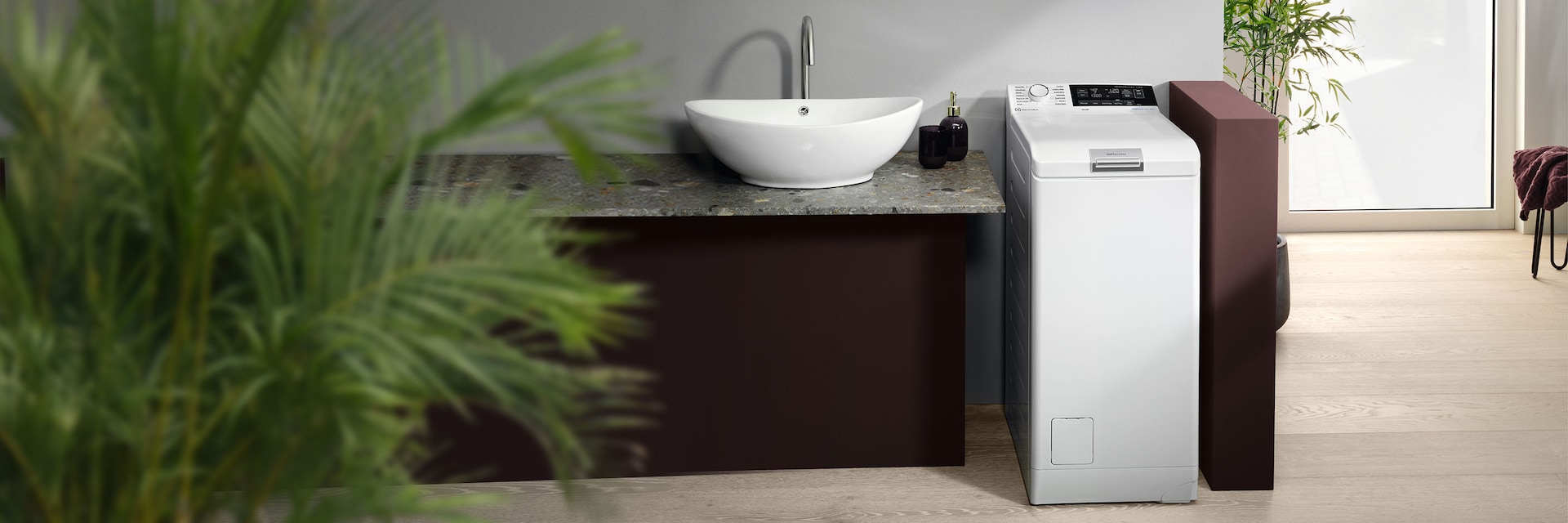 Iš viršaus pakraunamos skalbimo mašinos